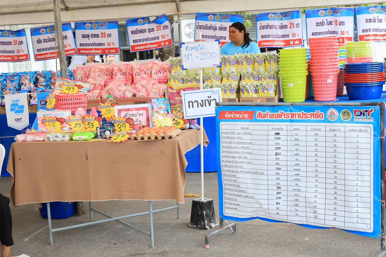 title - ปทจ.สตูล ร่วมงานธงฟ้าราคาประหยัด ครั้งที่ 4 ช่วยผู้ประสบอุทกภัย ลดค่าครองชีพประชาชน ณ เทศบาลตำบลกำแพง อำเภอละงู จังหวัดสตูล